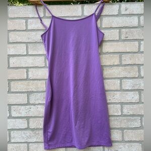 Purple Bodycon Dress